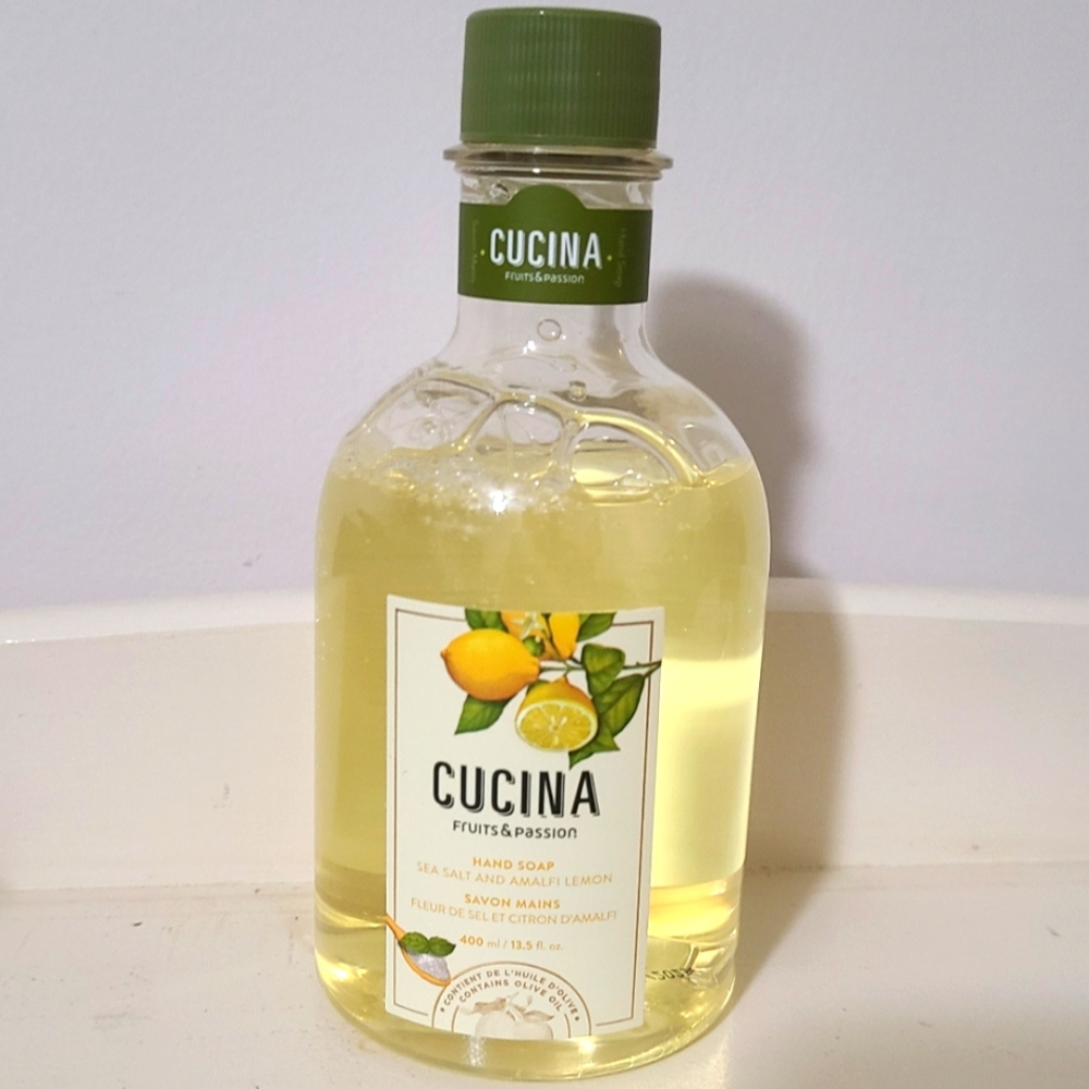 🍋🍋Cucina Hand Soap Sea Salt and Amalfi Lemon 400ml